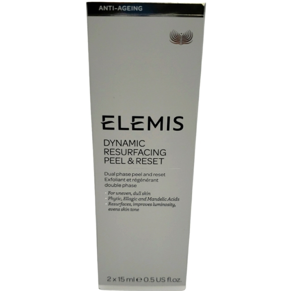 Elemis Resurfacing Peel & Reset Cream NIB Anti-Ageing 2 x 15 ml